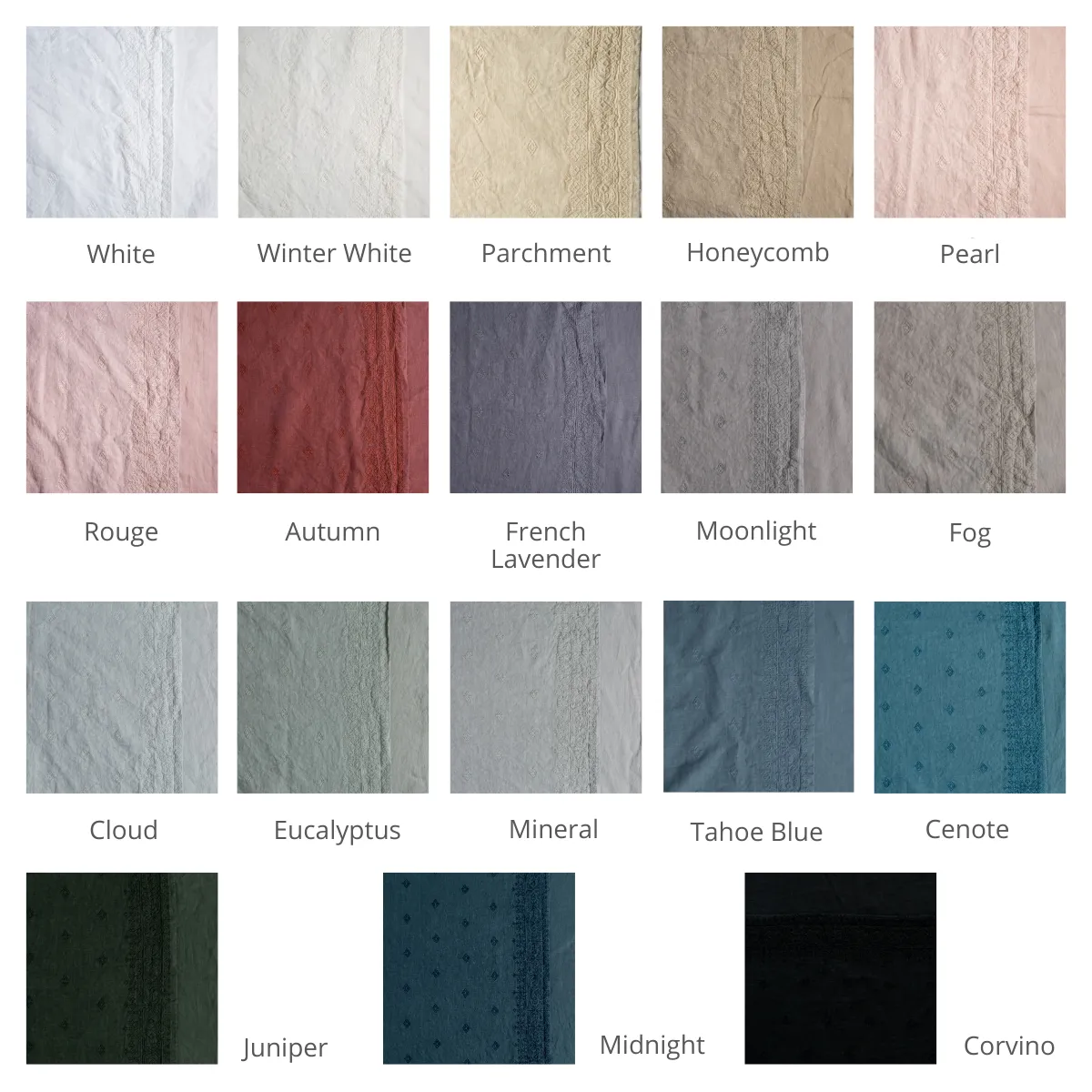 Ines Yardage with Vertical Bands