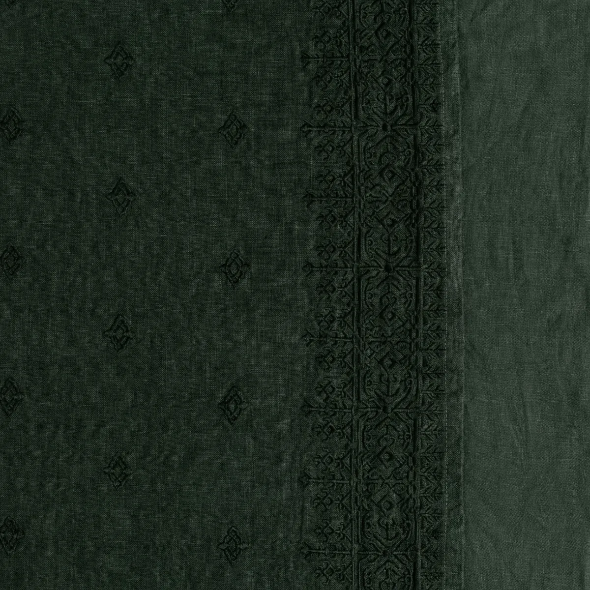 Ines Yardage with Vertical Bands