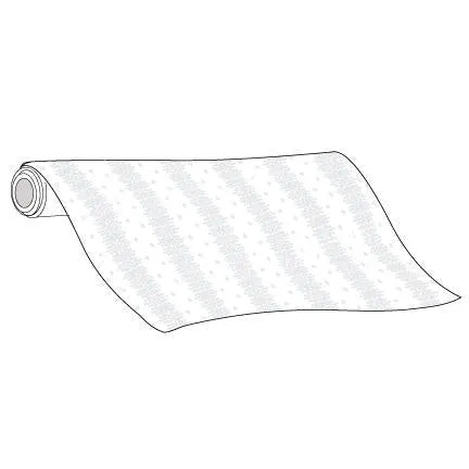 Ines Yardage with Vertical Bands