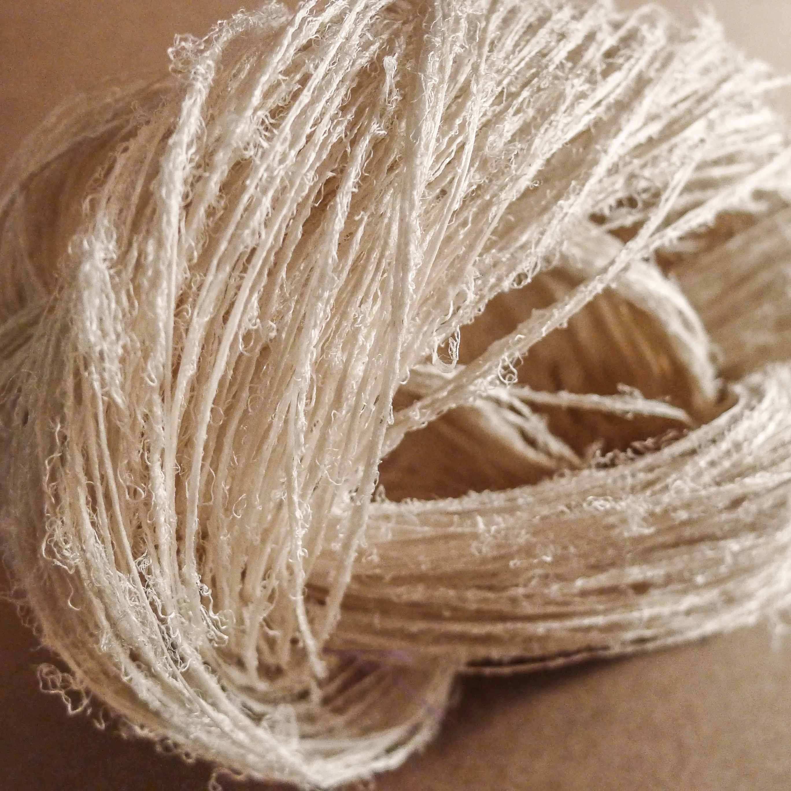 Japanese Kibiso Silk Skein - 1000dn
