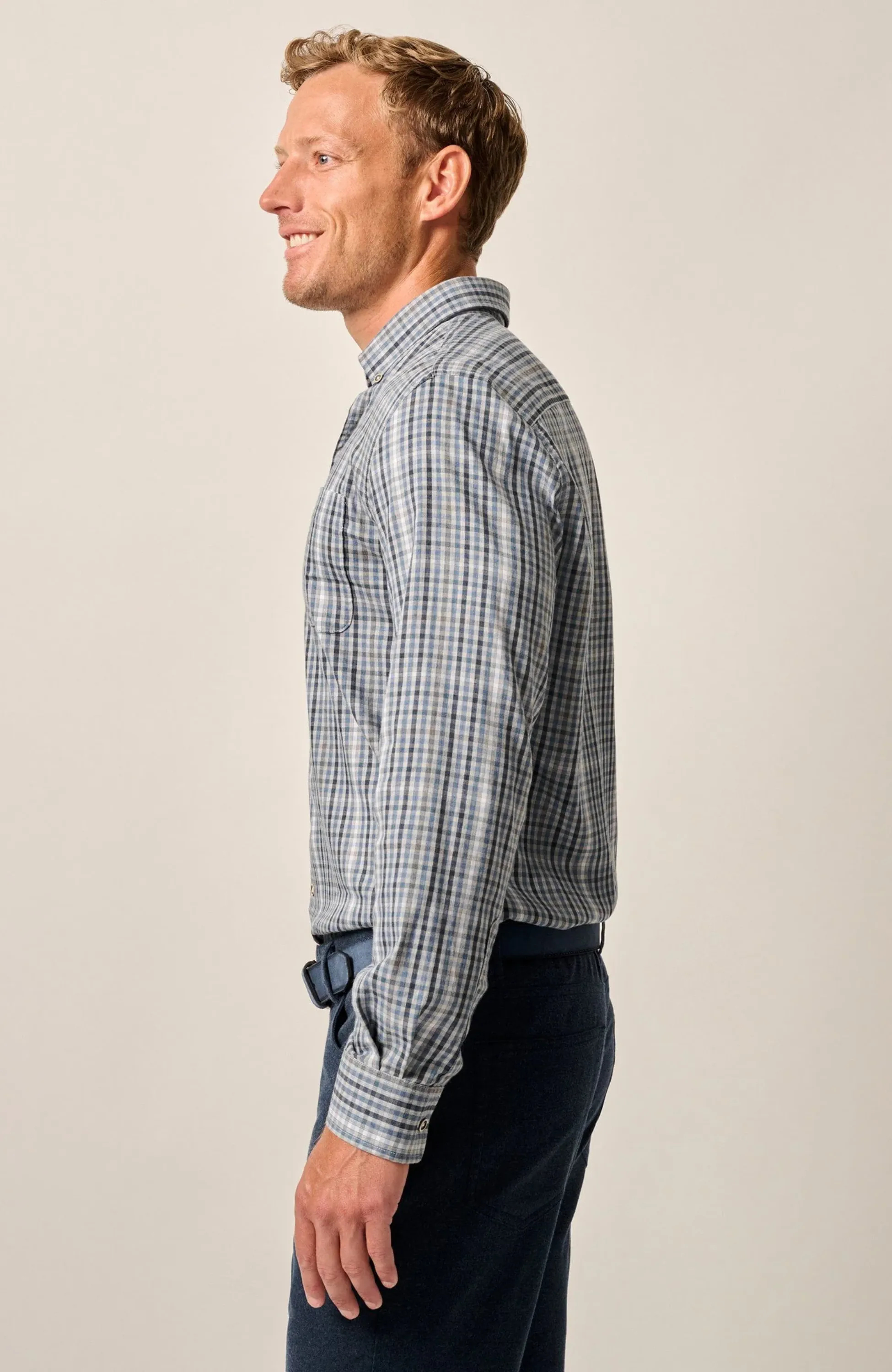 Johnnie-O - Tucked Performance Button Up Shirt - Matthew