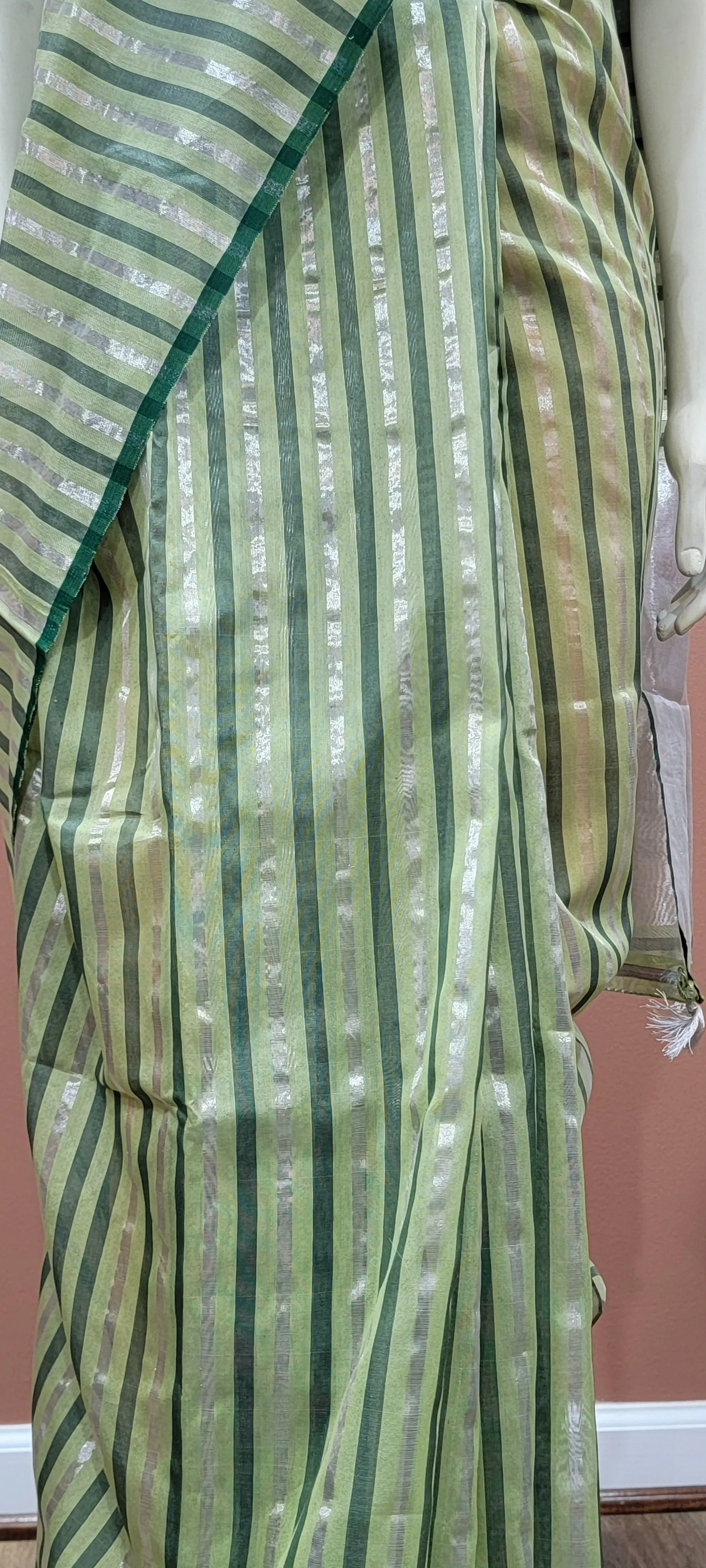 Katan Chanderi Silk Saree Collection w/ Blouse