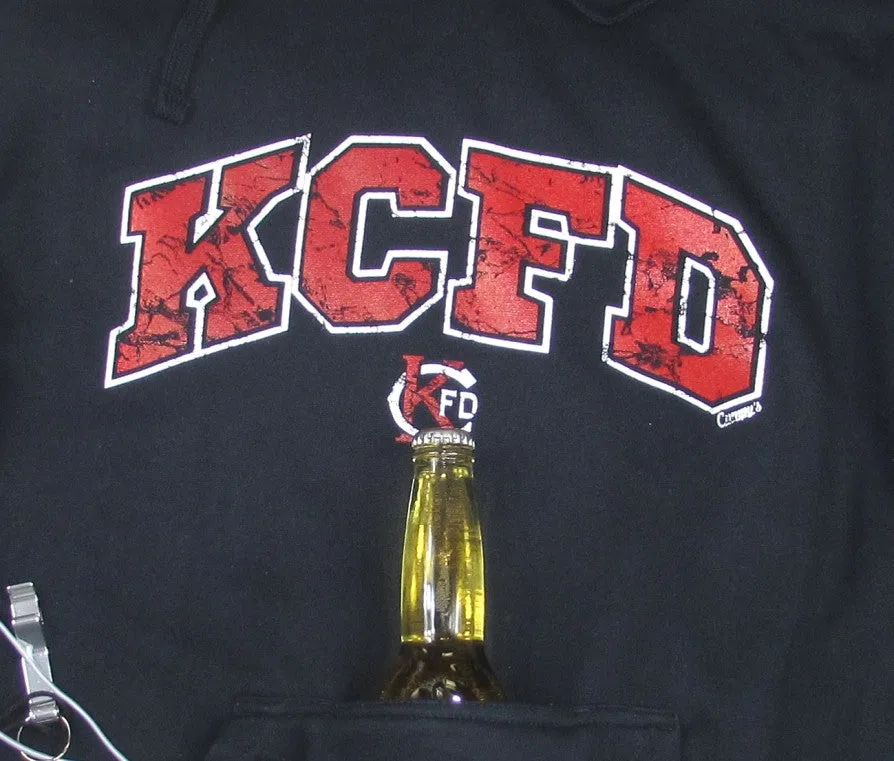 KCFD Bev. Pocket Hoodie NAVY