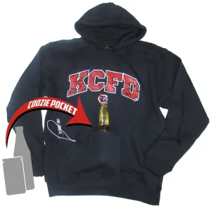 KCFD Bev. Pocket Hoodie NAVY