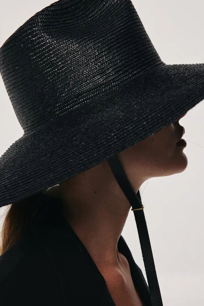 Kennedy Hat in Black
