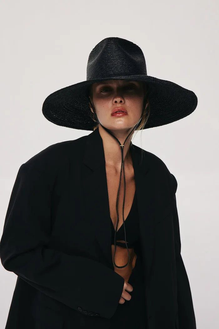 Kennedy Hat in Black