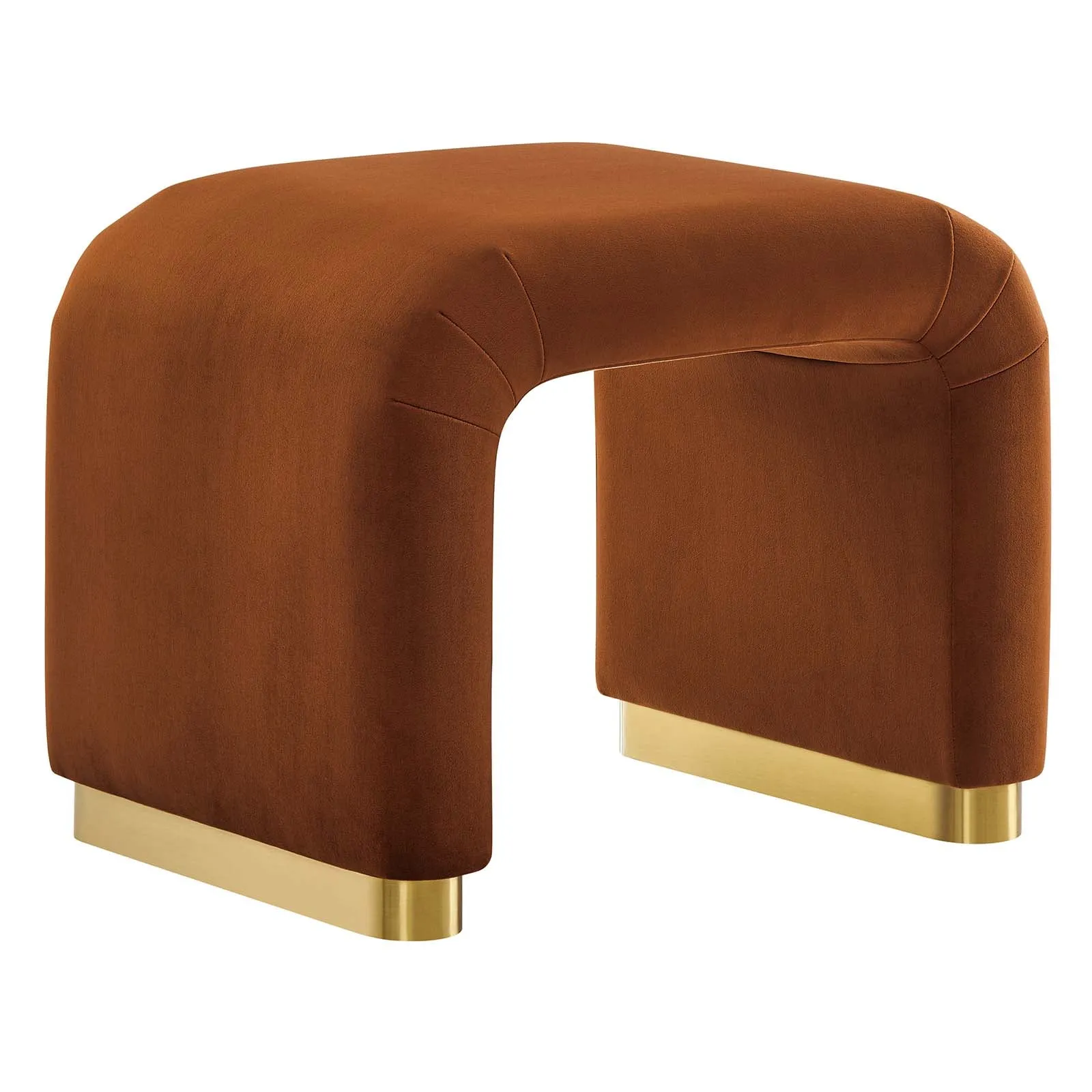 KODA PERFORMANCE VELVET WATERFALL STOOL