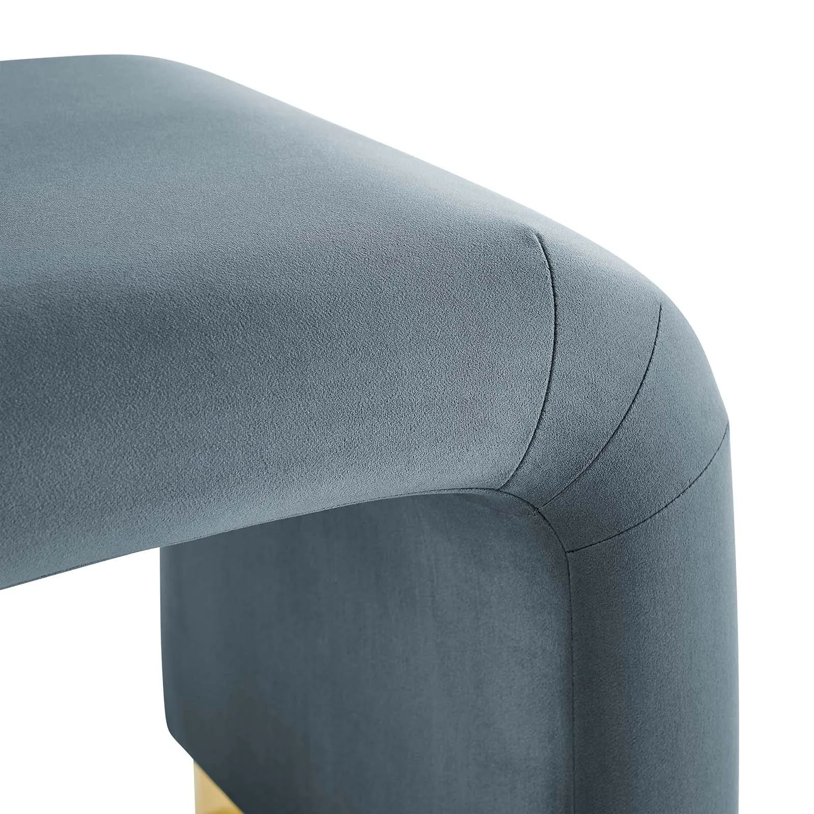 KODA PERFORMANCE VELVET WATERFALL STOOL