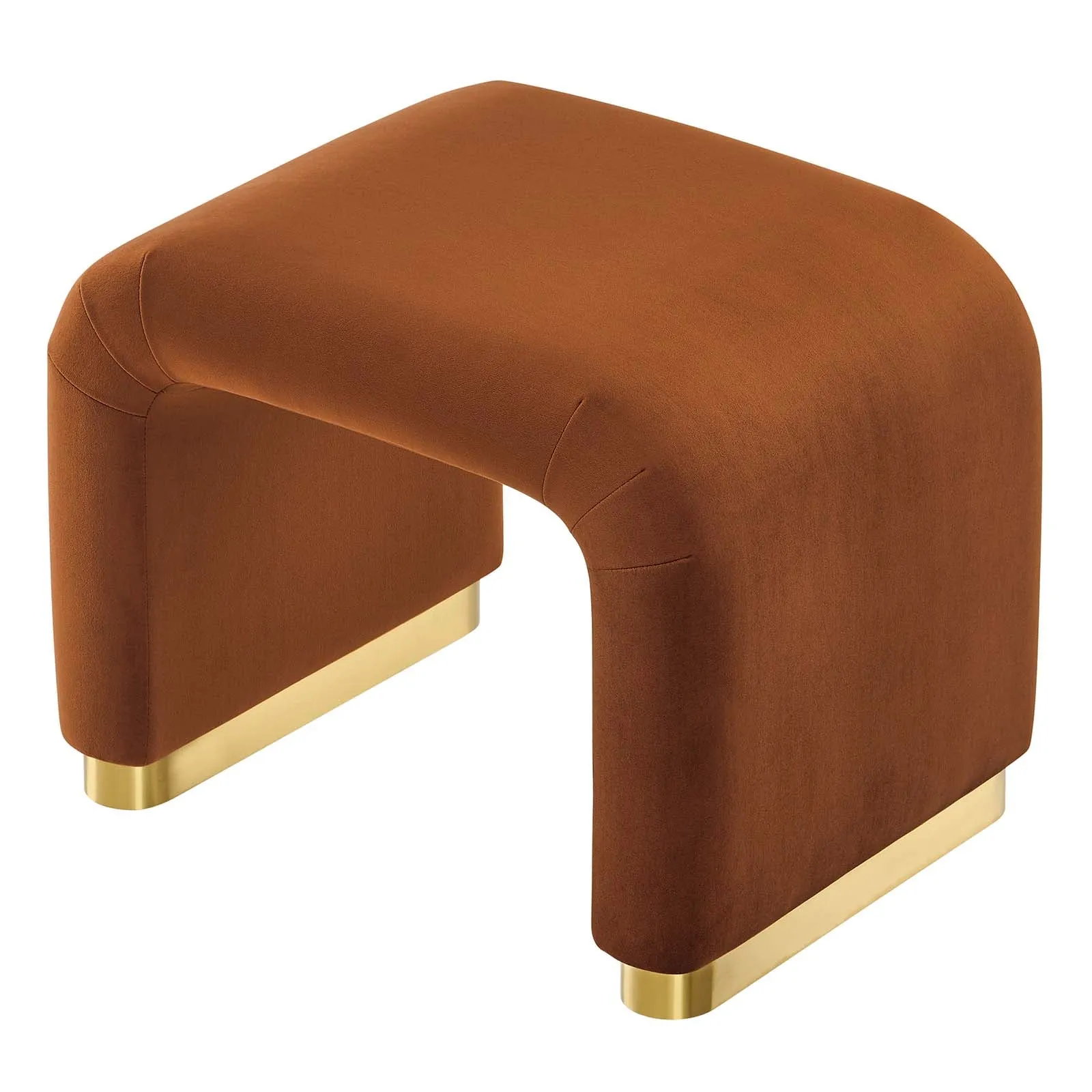 KODA PERFORMANCE VELVET WATERFALL STOOL