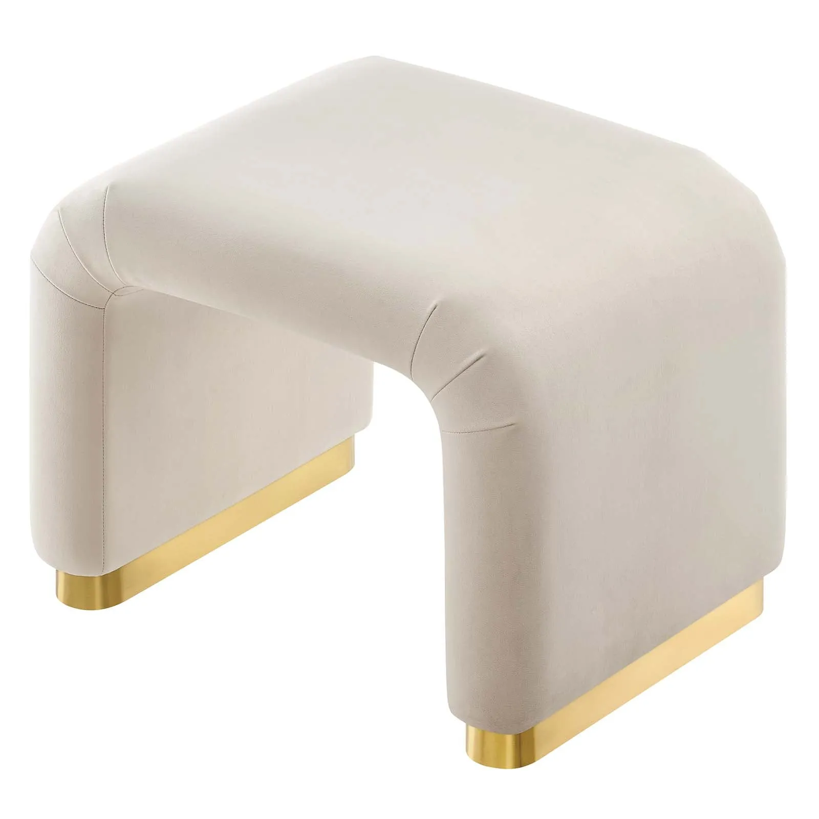 KODA PERFORMANCE VELVET WATERFALL STOOL