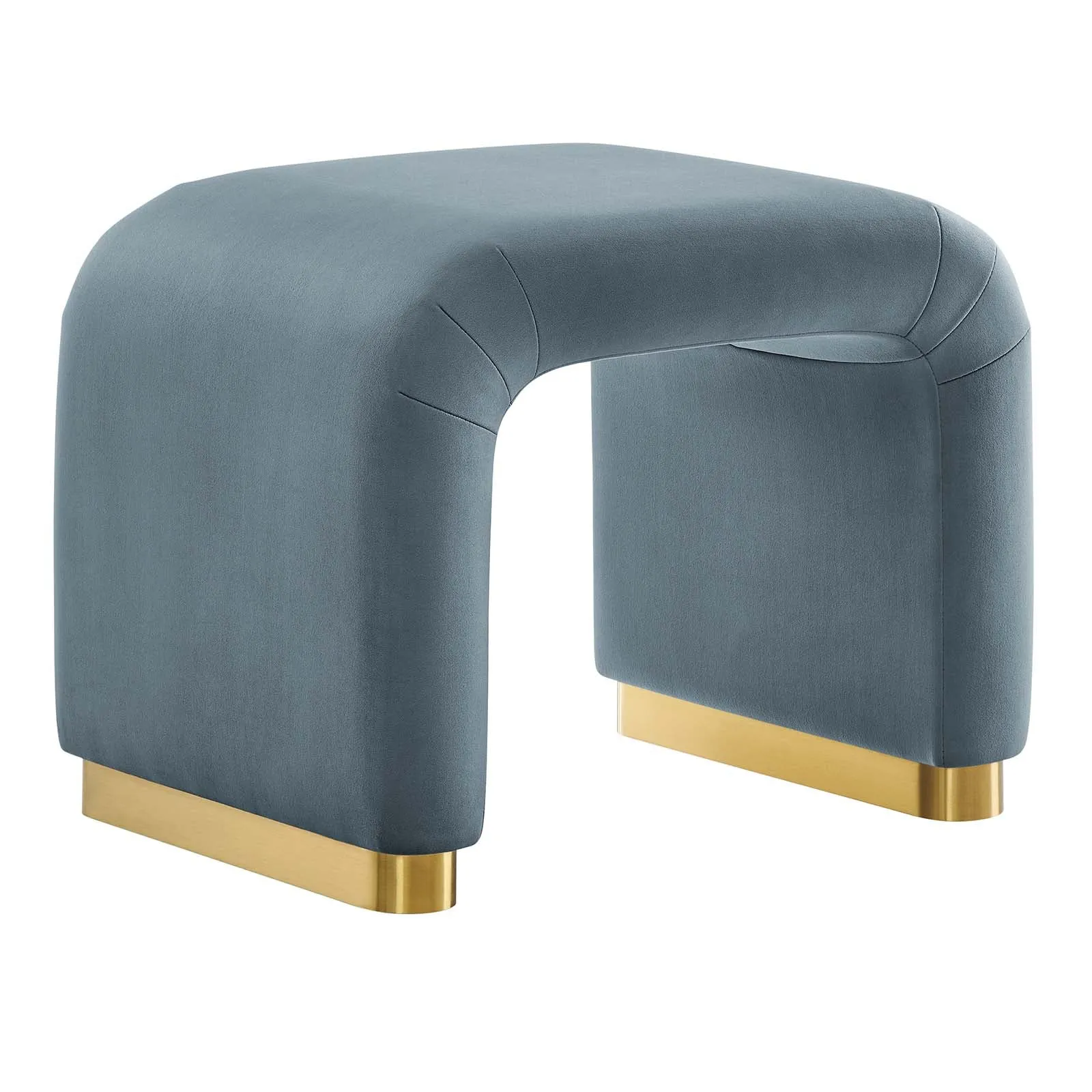 KODA PERFORMANCE VELVET WATERFALL STOOL