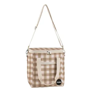 KOLLAB Holiday Mini Cooler Bag - Olive Check