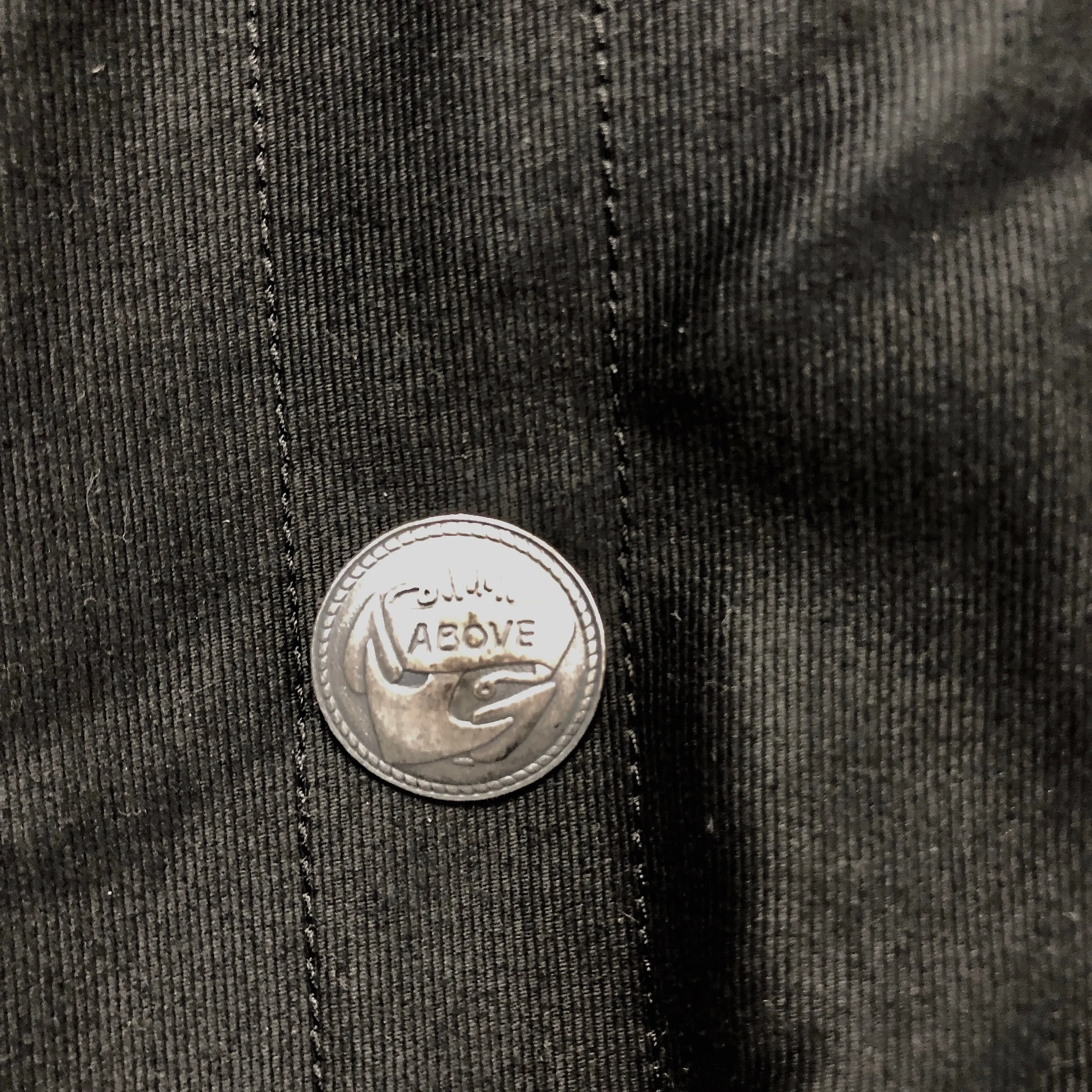 [L] WTaps Blackwatch Pea Coat Black