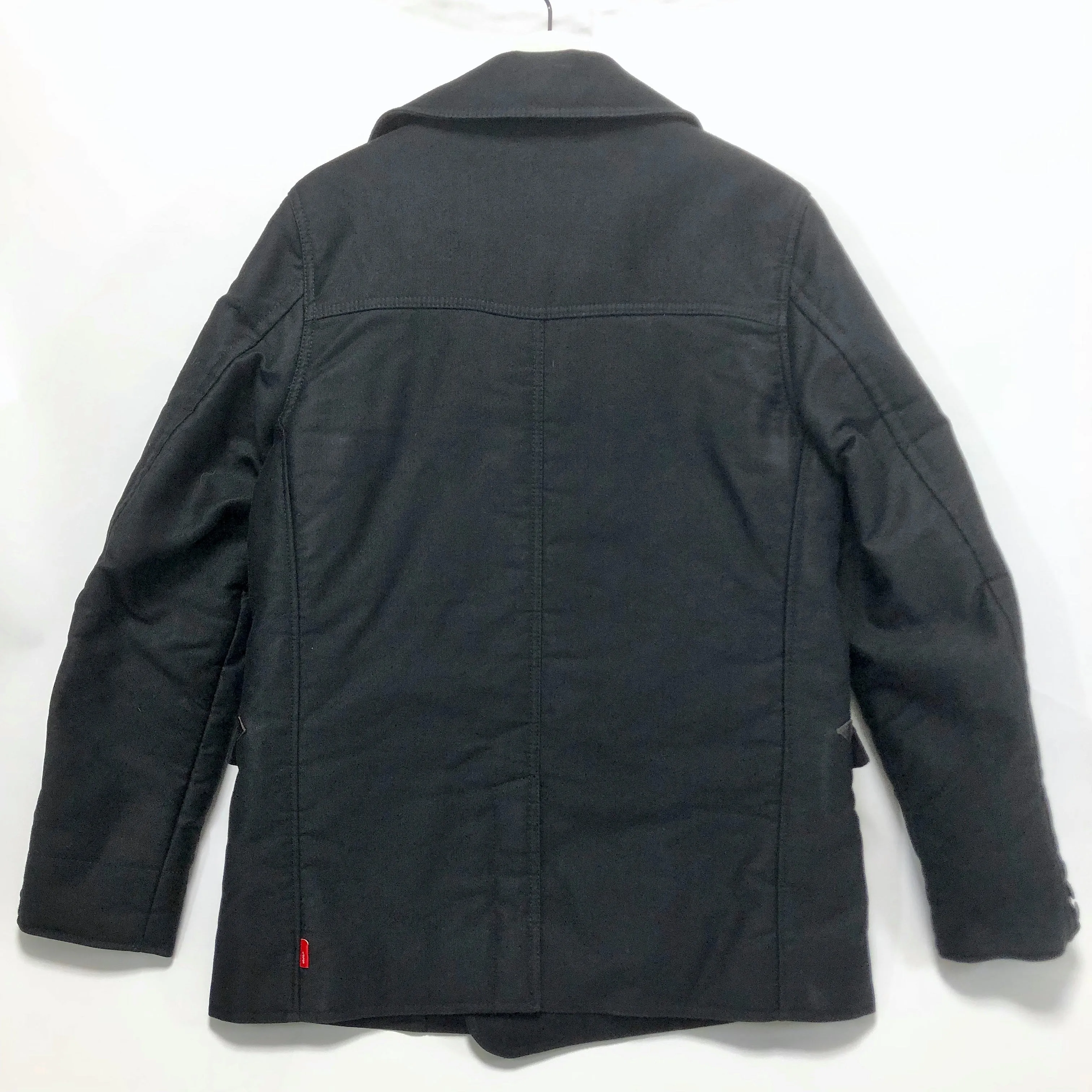 [L] WTaps Blackwatch Pea Coat Black