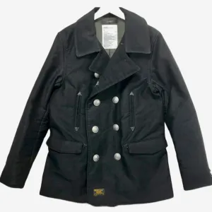 [L] WTaps Blackwatch Pea Coat Black