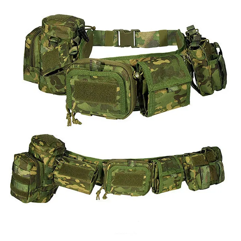 L1810-1 Camouflage Tactical Waistband Outdoor molle Belt Multifunctional Carrying Gear