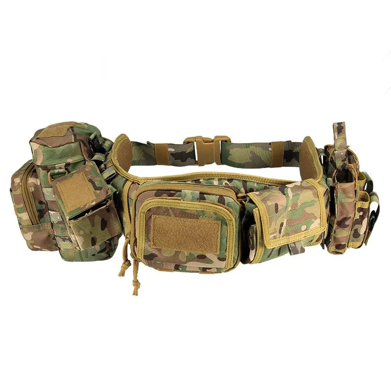 L1810-1 Camouflage Tactical Waistband Outdoor molle Belt Multifunctional Carrying Gear