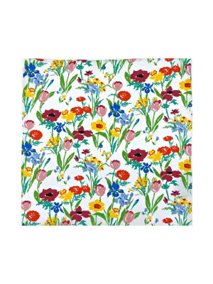 Les Fluers Silk Pocket Square
