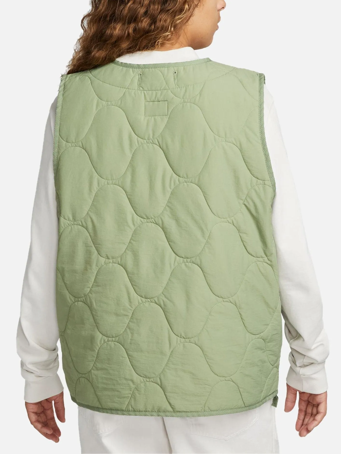 Life Woven Insulated Military Vest - Green