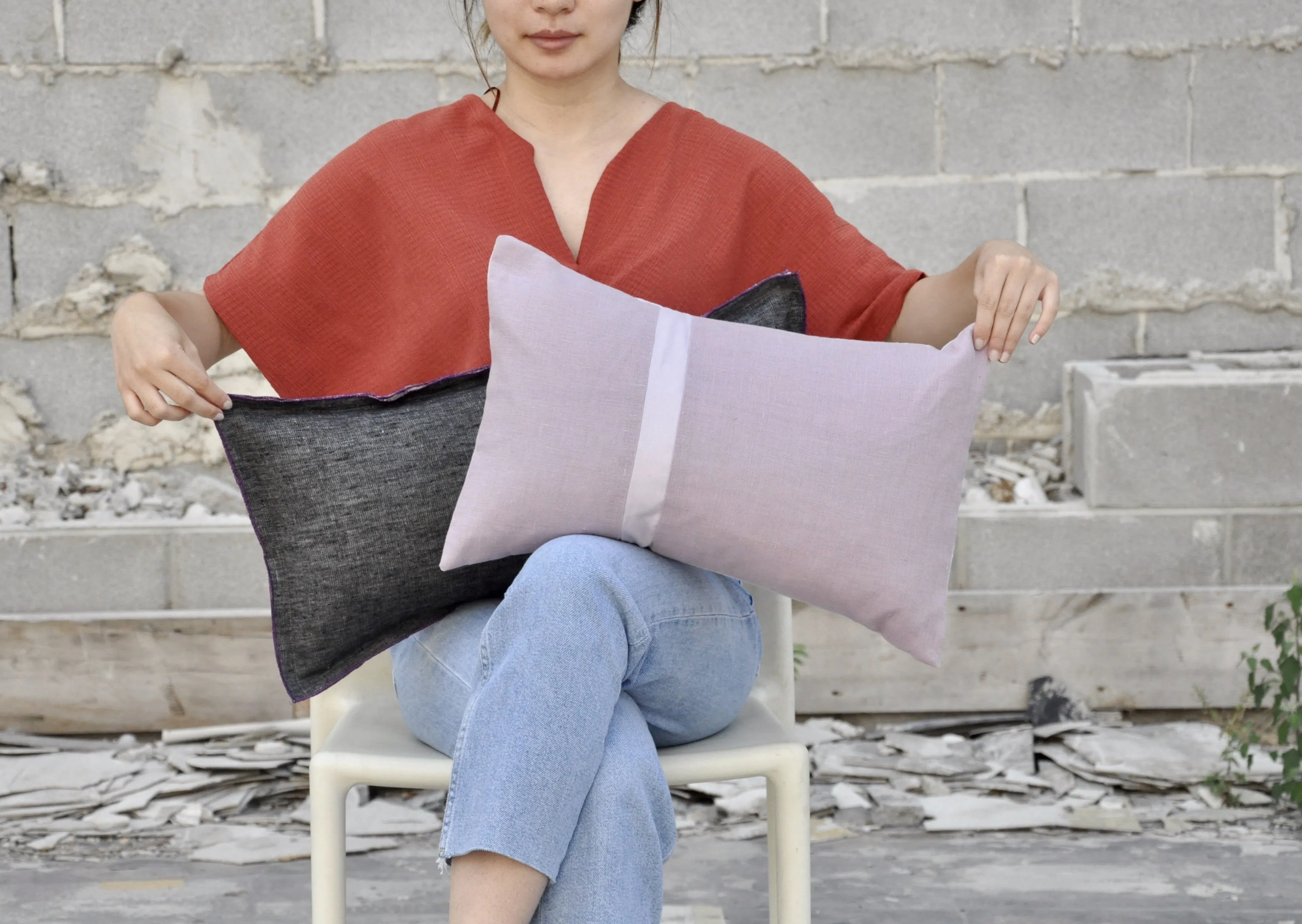 Lilac Accent Pillow