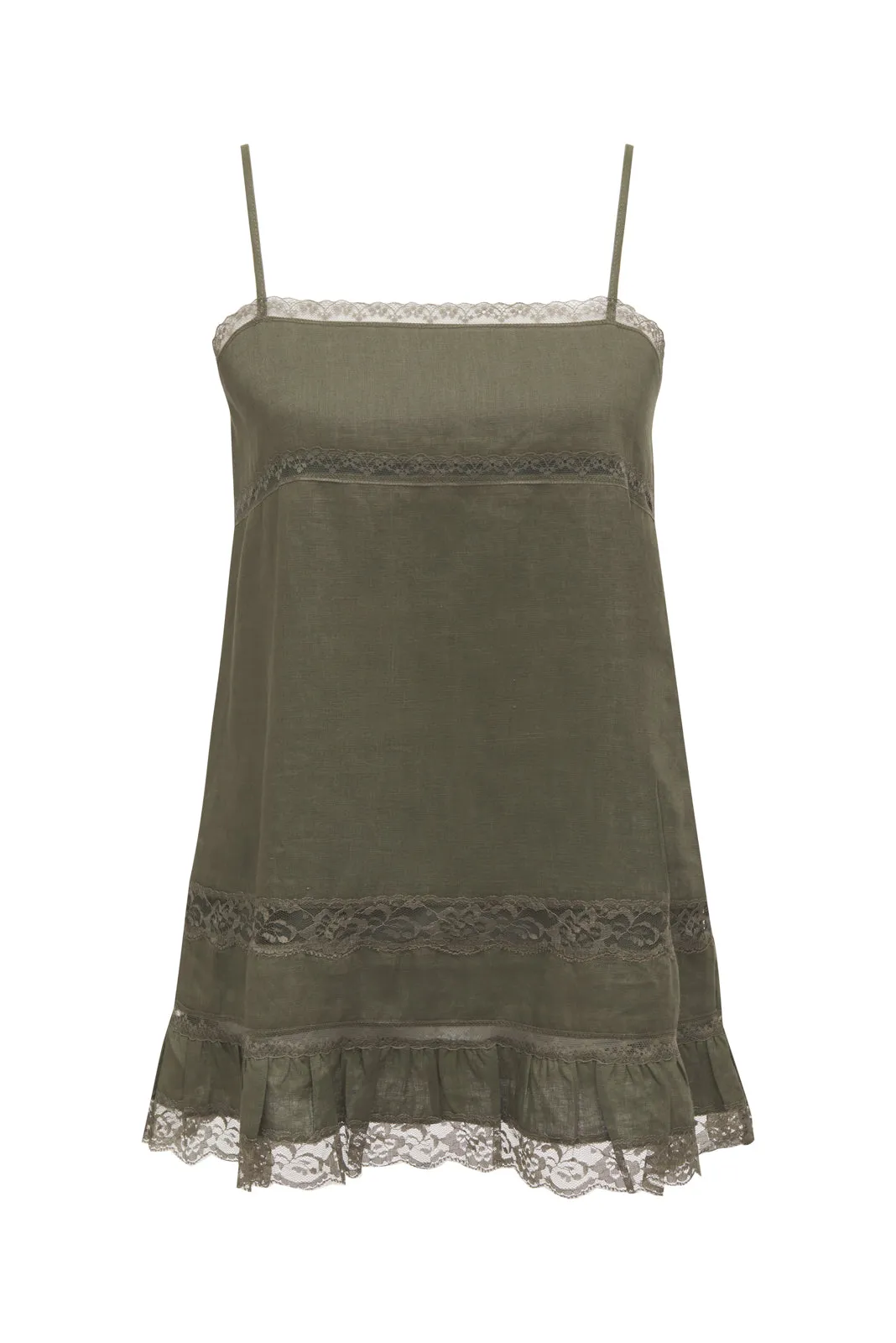 Lili Linen Babydoll Cami