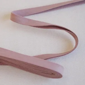 Linen Bias Tape - Dusty Rose 1/2"