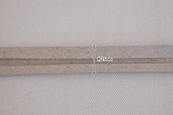 Linen Bias Tape - Dusty Rose 1/2"