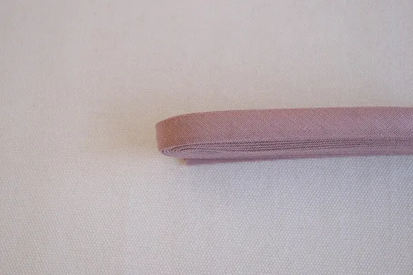 Linen Bias Tape - Dusty Rose 1/2"