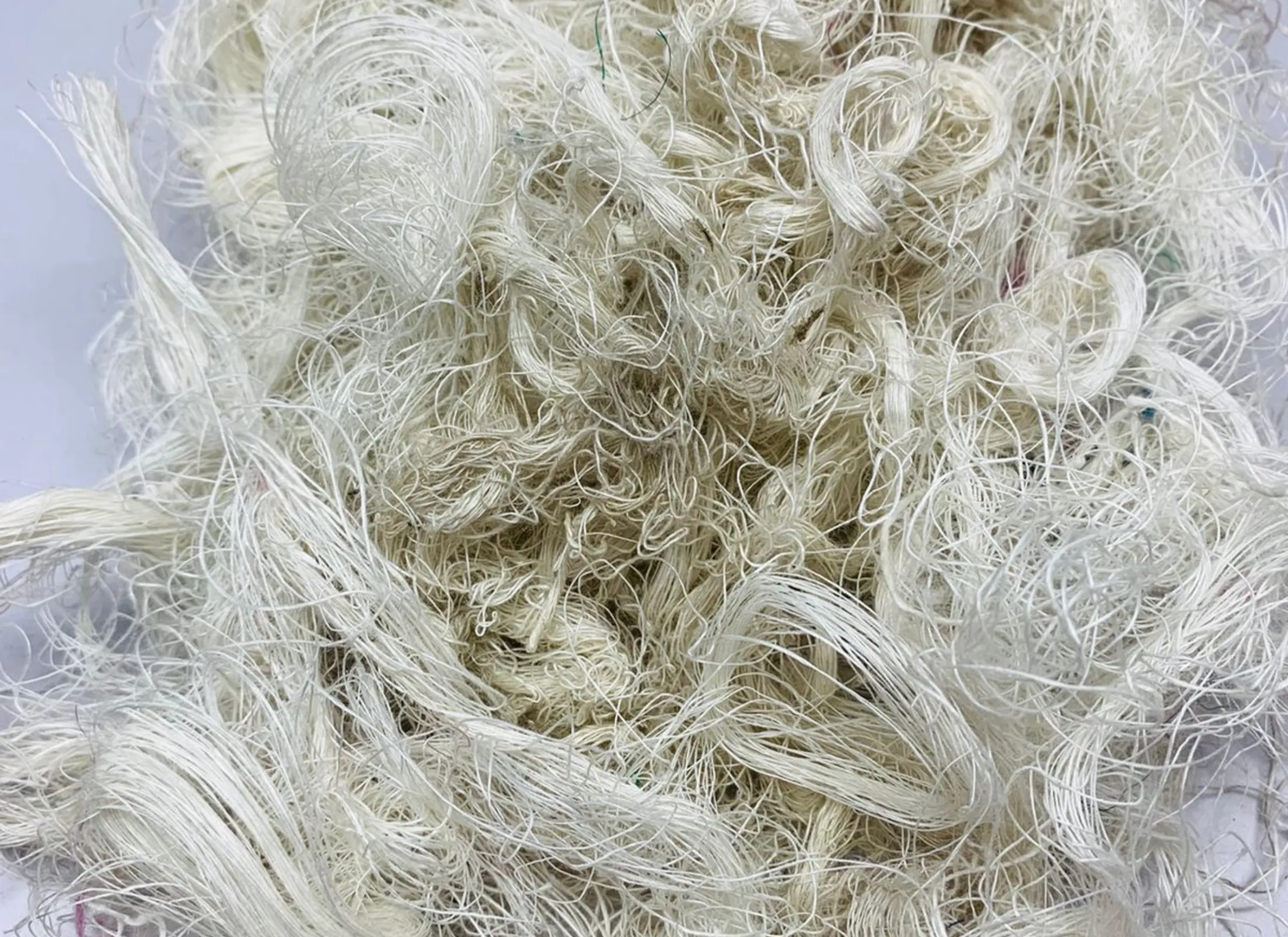 Linen Fiber Waste - Undyed