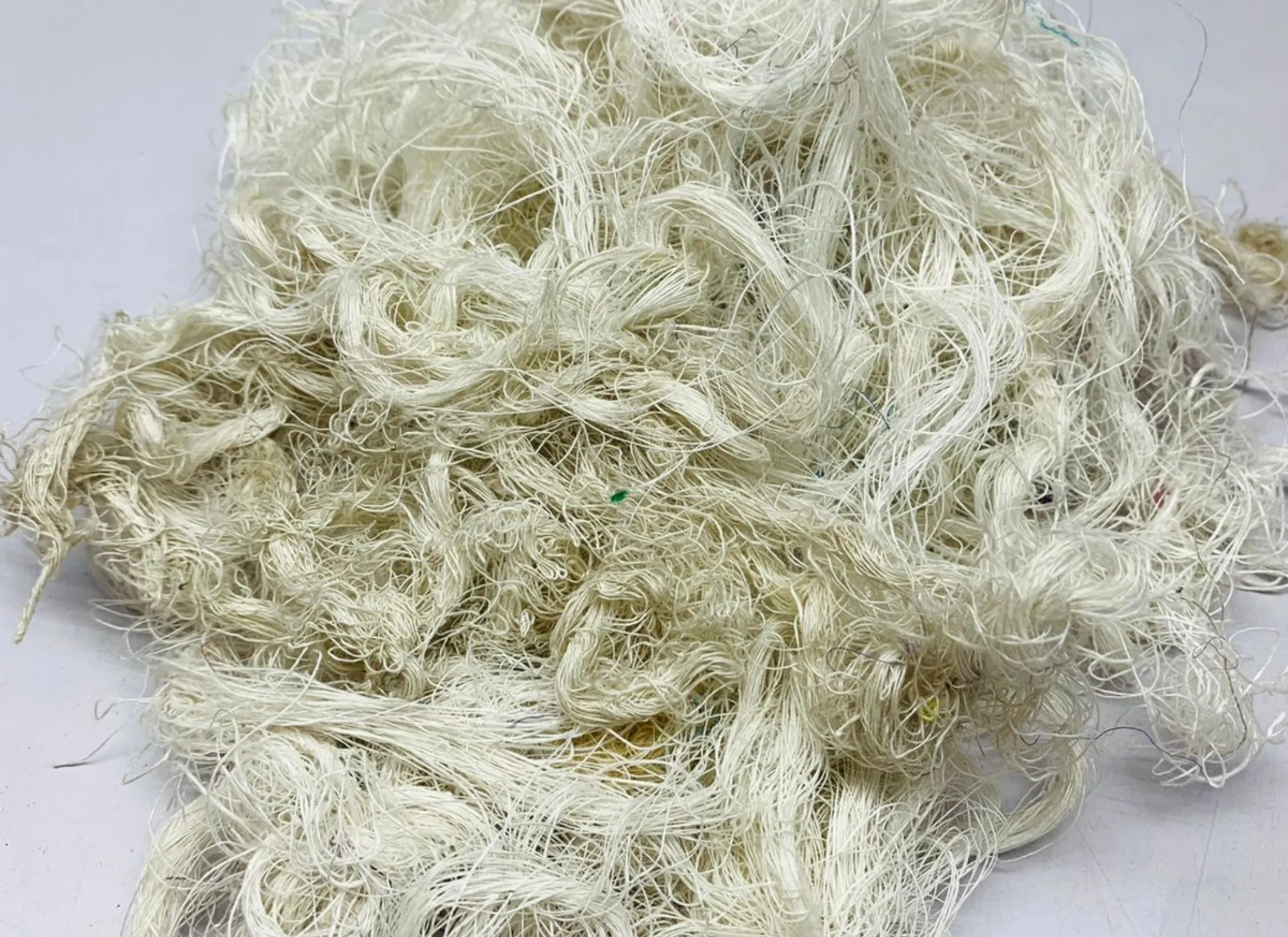 Linen Fiber Waste - Undyed