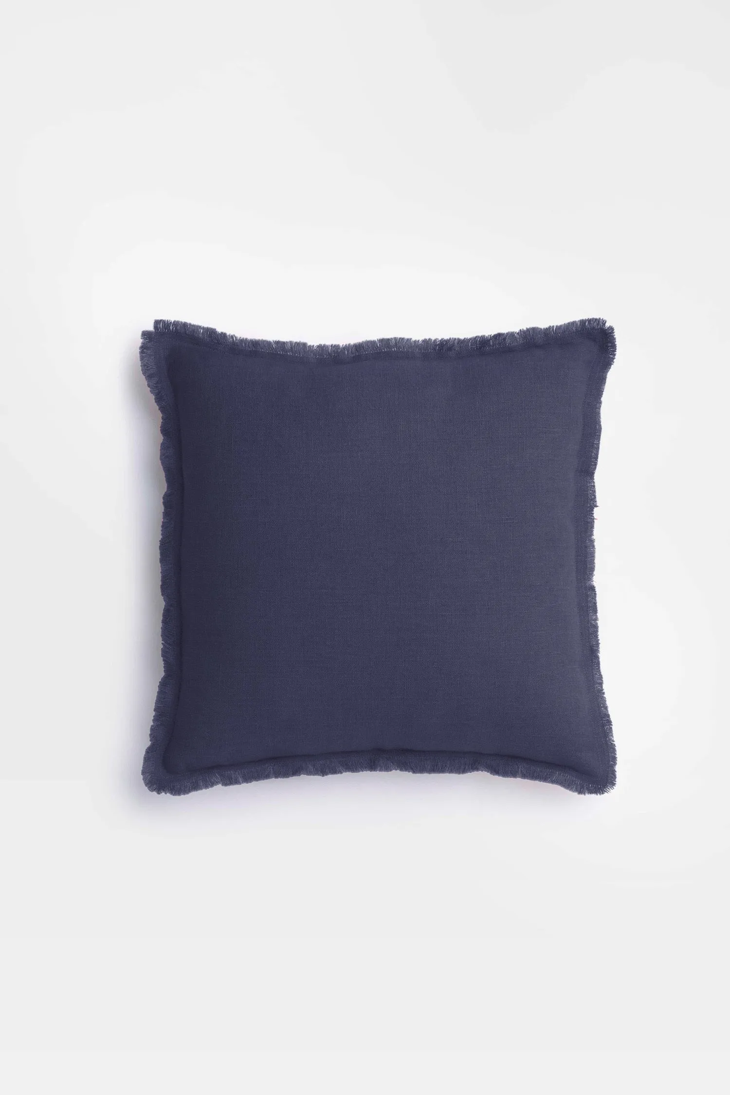 Linen Fringe Me Good Cushion Cover-Dusty Gold