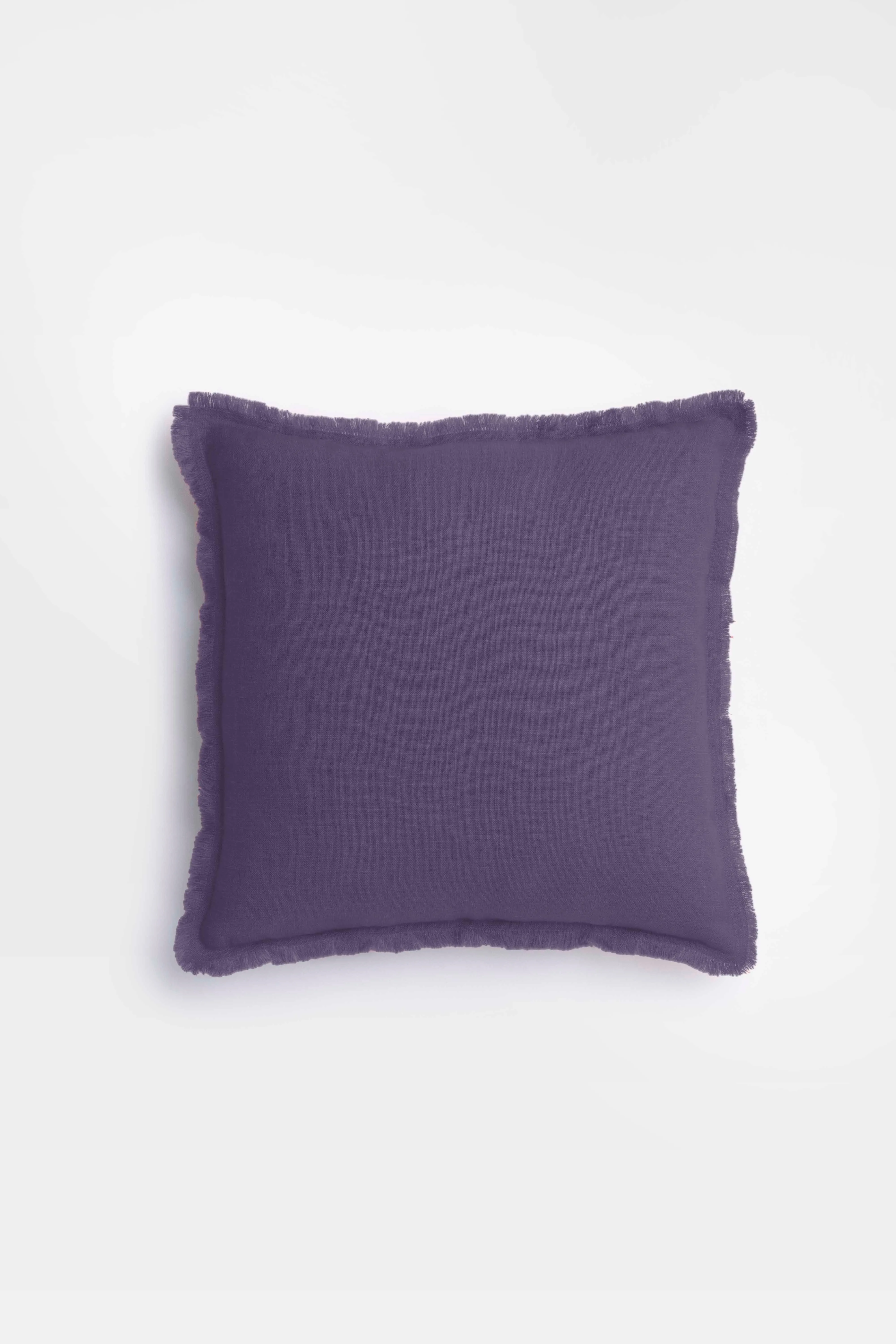 Linen Fringe Me Good Cushion Cover-Dusty Gold