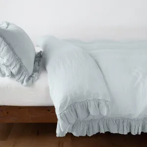 Linen Whisper Duvet Cover - Cloud - King