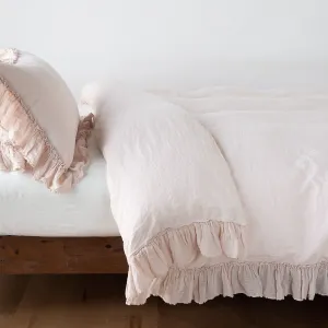 Linen Whisper Duvet Cover - Pearl - Queen