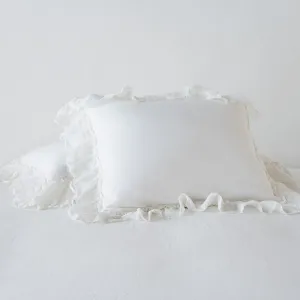 Linen Whisper Euro Sham - Winter White
