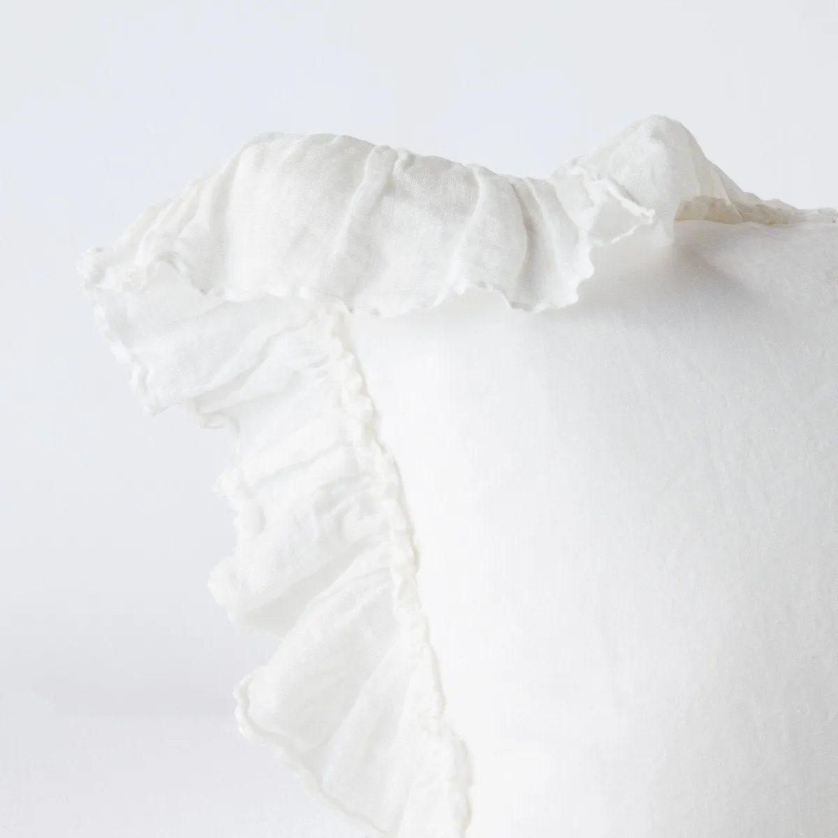 Linen Whisper Euro Sham - Winter White
