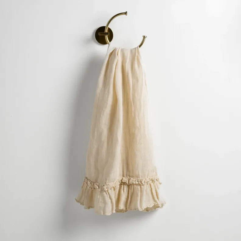Linen Whisper Guest Towel