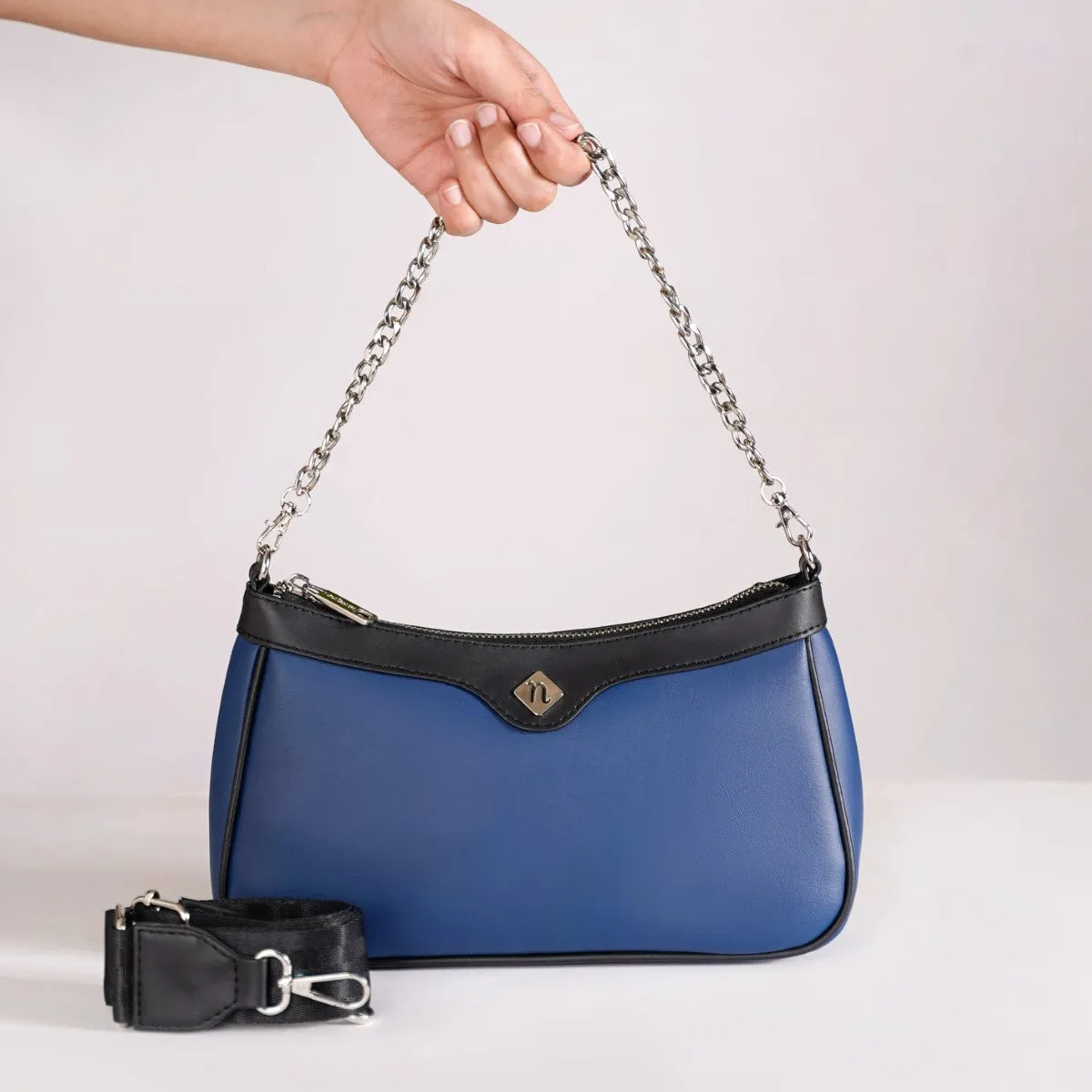 Lusso Blue Sling Handbag