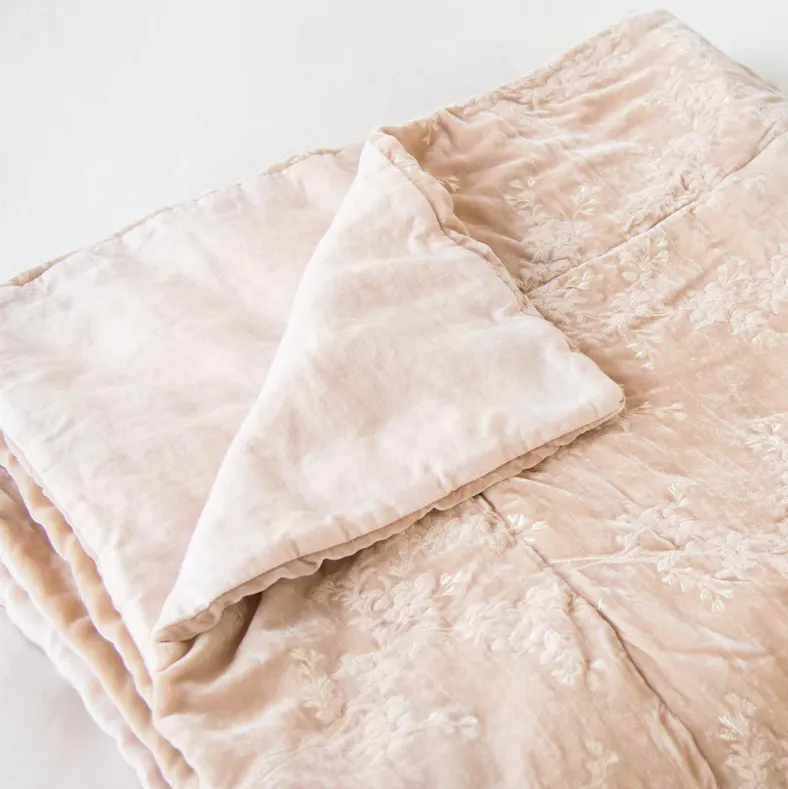 Lynette Throw Blanket - Pearl