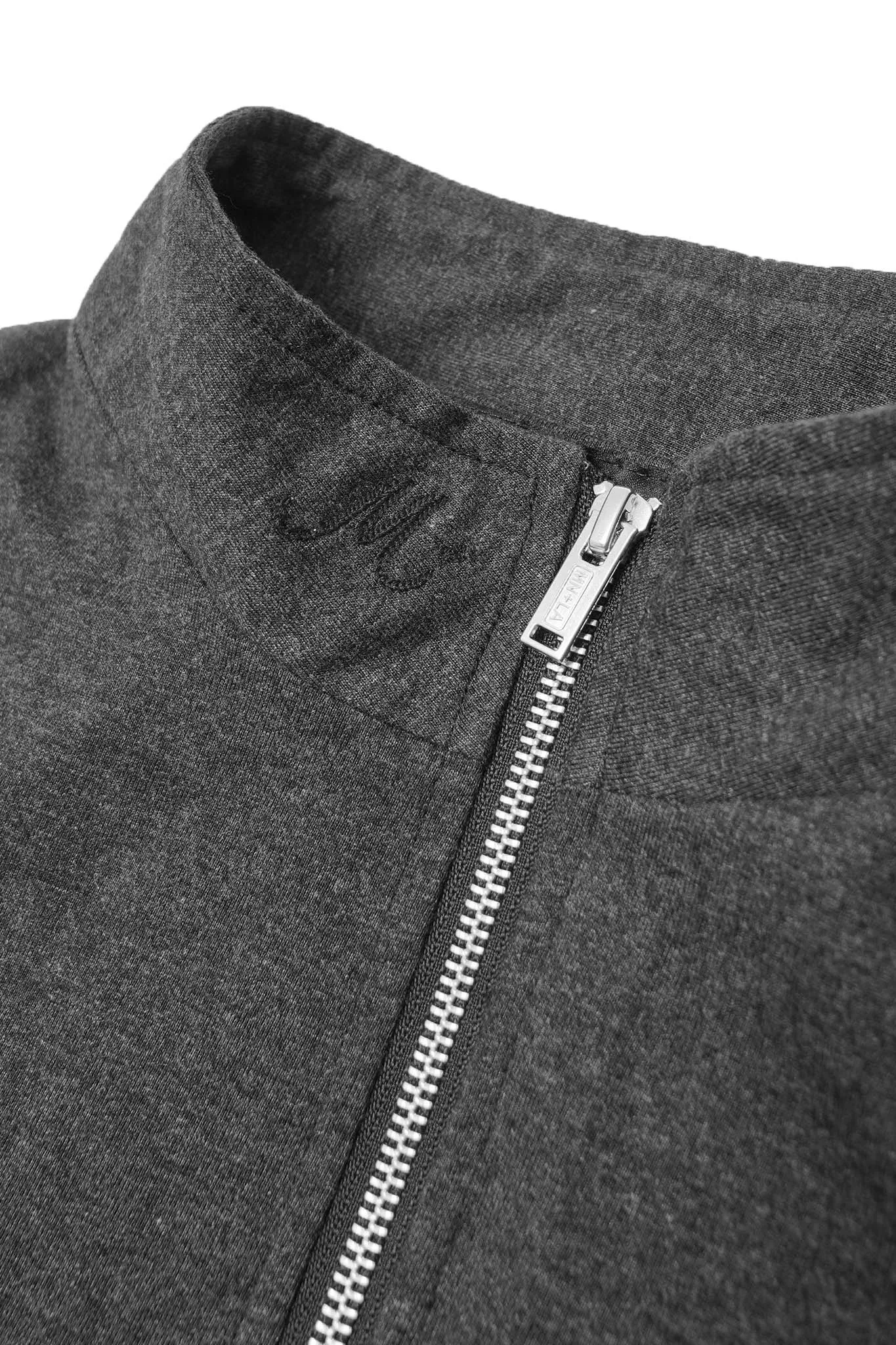 M  "WAGWAN" JACKET IN MIDNIGHT HEATHER