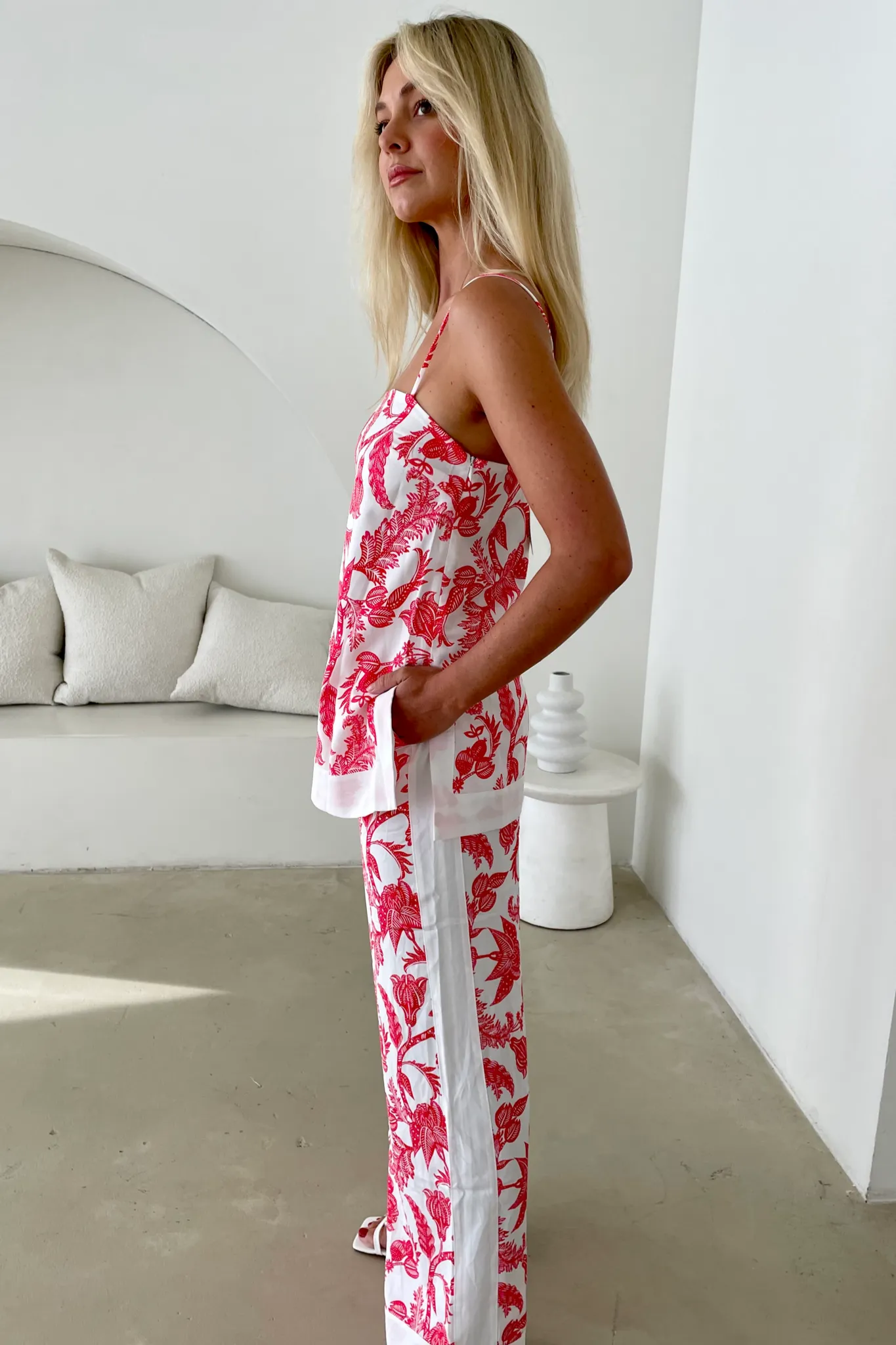 MADELINE TOP RED