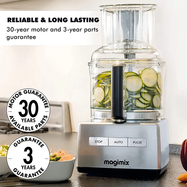 Magimix 18714 Compact System 5200XL Premium Food Processor - Satin