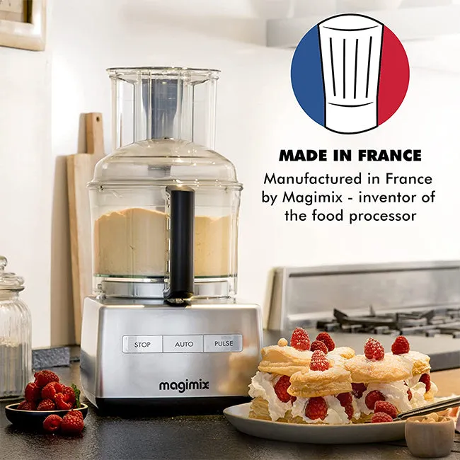 Magimix 18714 Compact System 5200XL Premium Food Processor - Satin