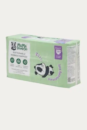 Mama Bamboo Sustainable Nappies DS - Pack of 4