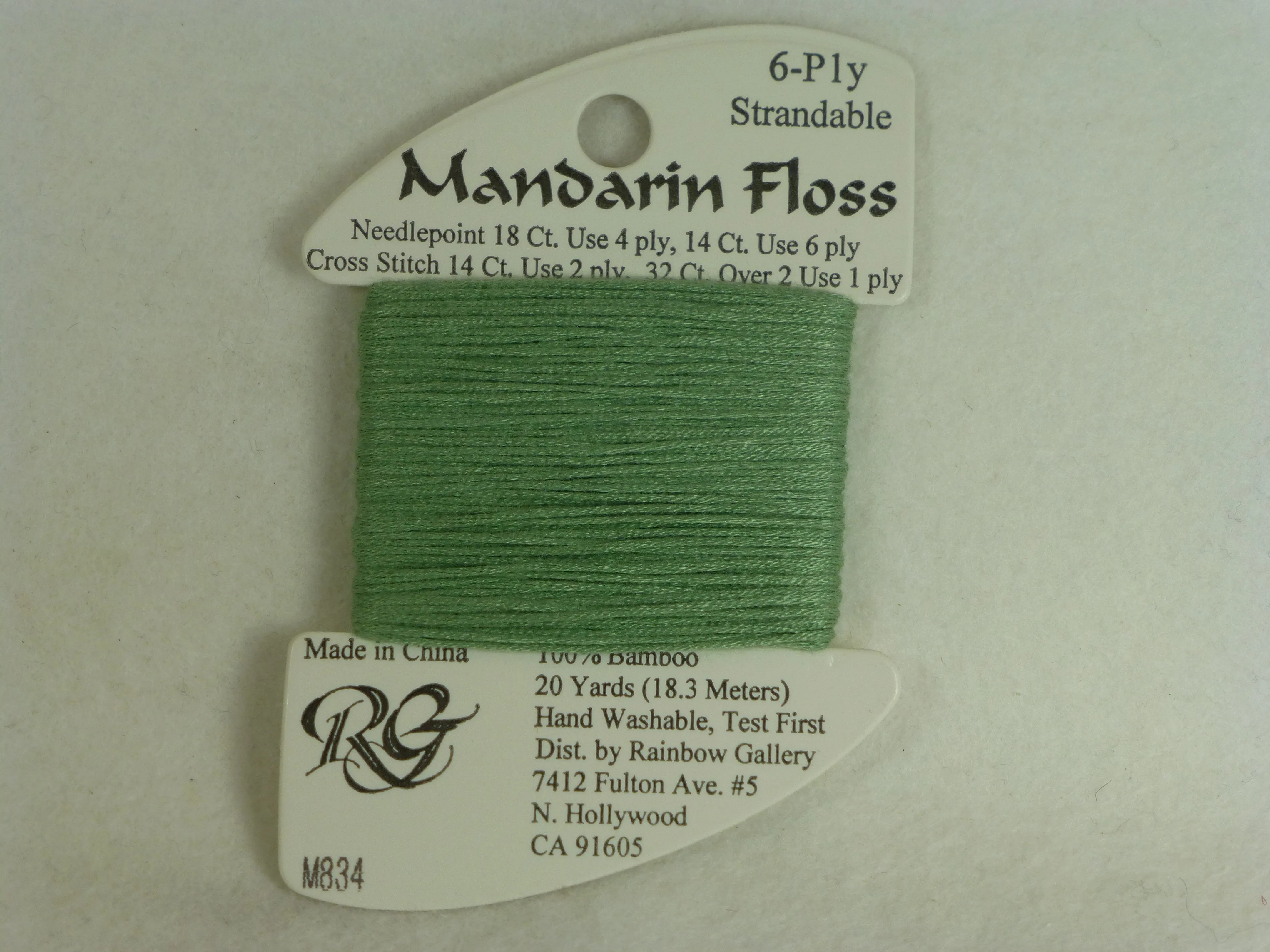 Mandarin Floss M834 Lite Pistachio