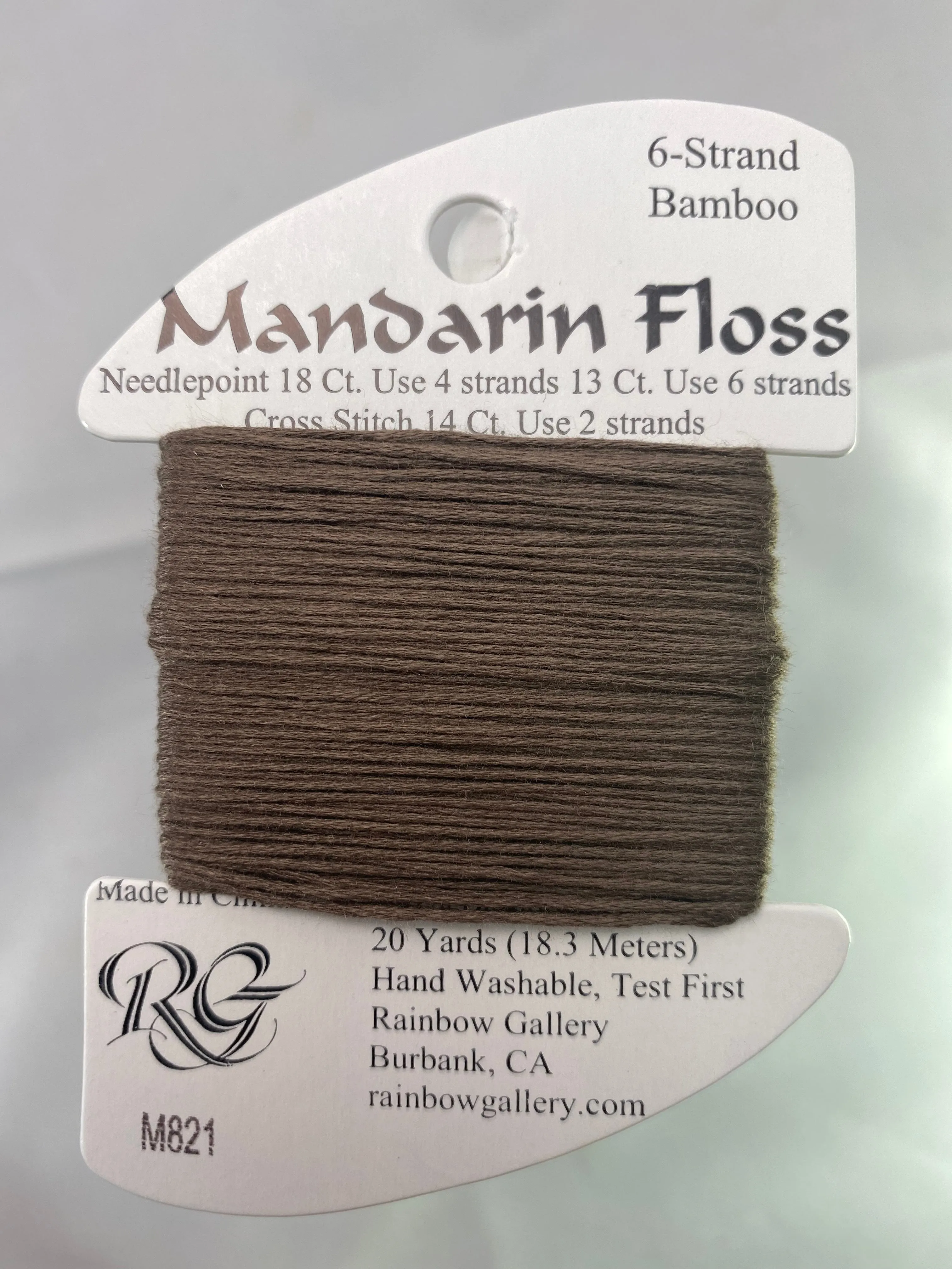 Mandarin Floss- Reds, Yellows, Oranges, Browns