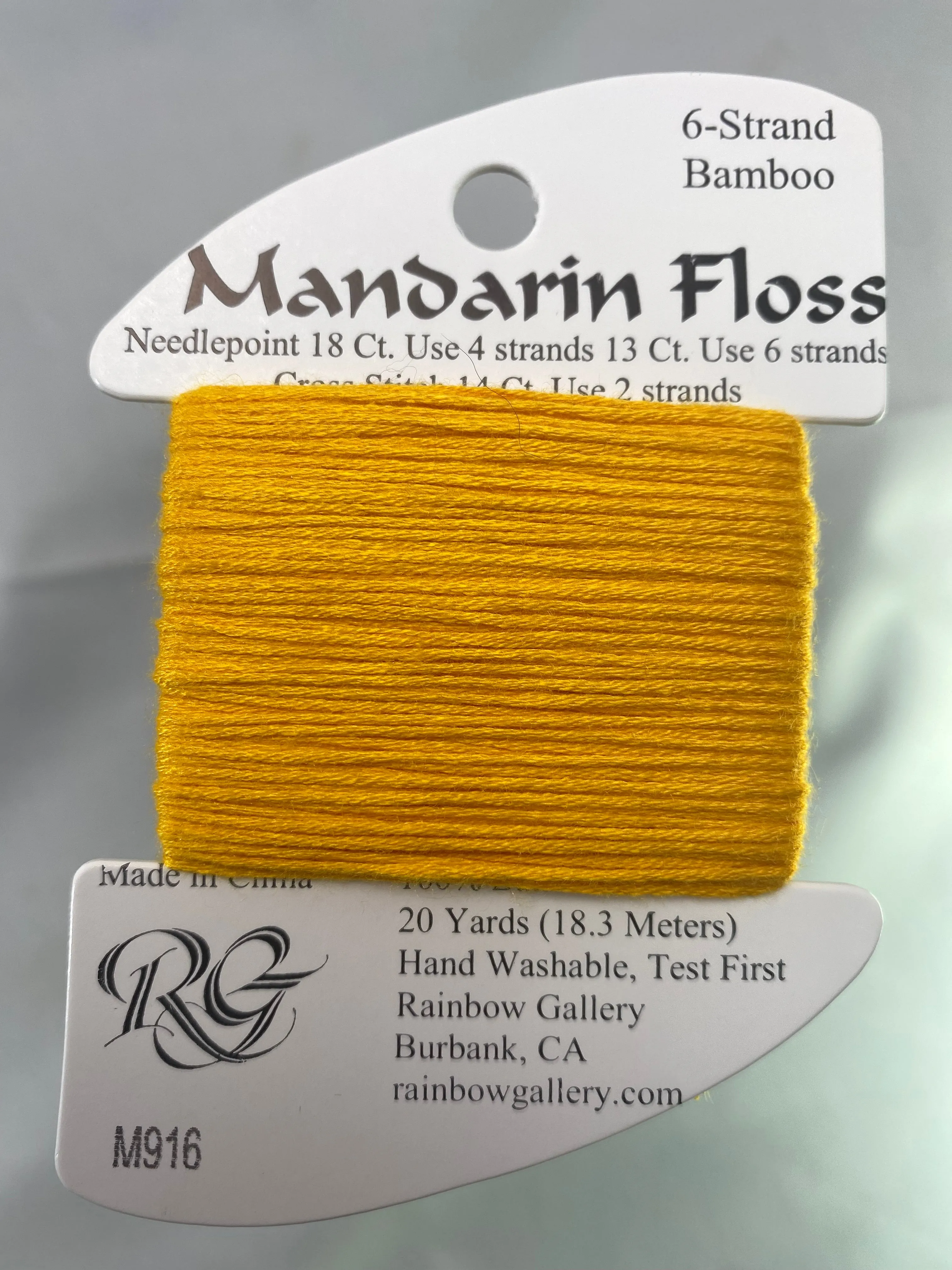 Mandarin Floss- Reds, Yellows, Oranges, Browns