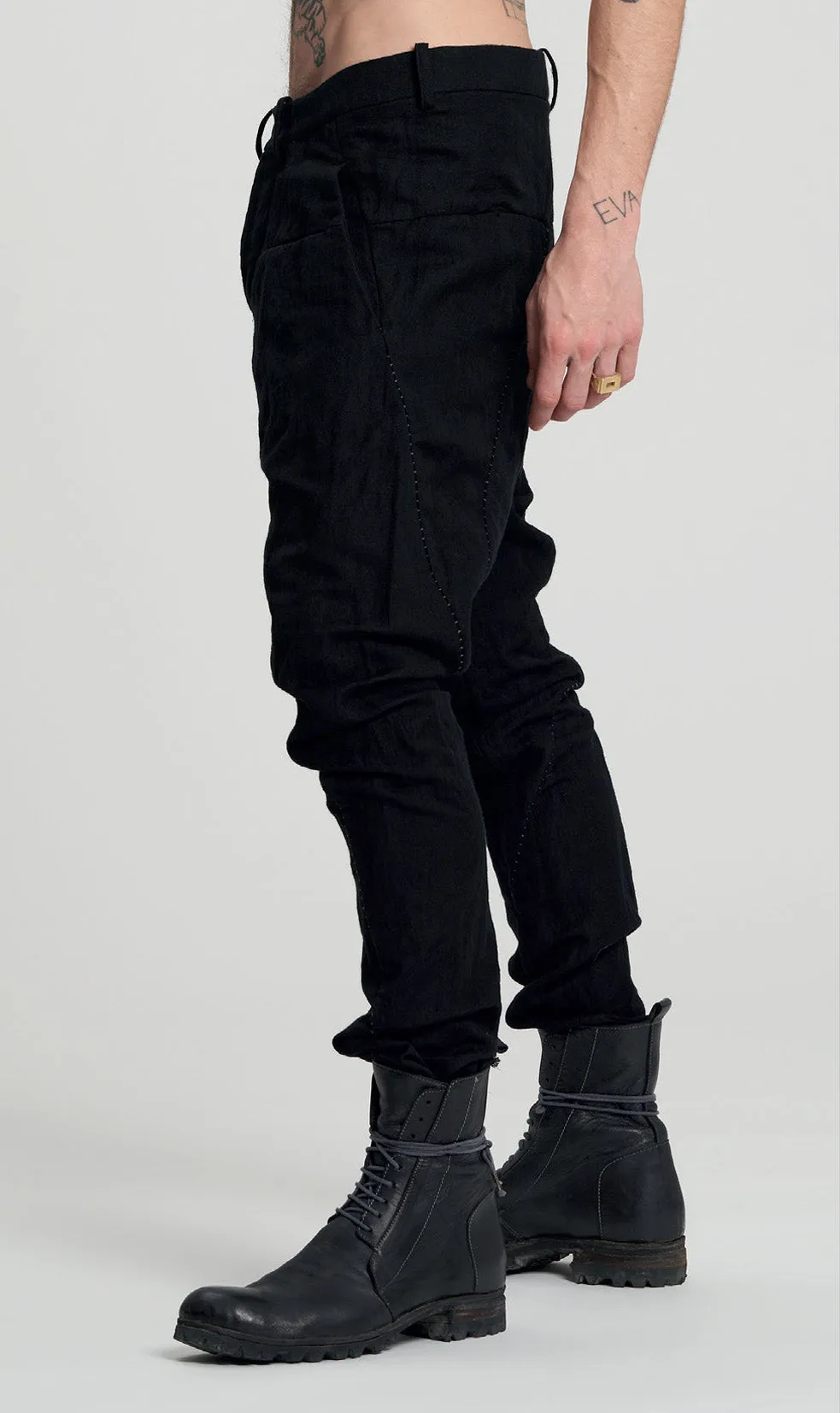Masnada Baggy Ticket Pocket Trousers
