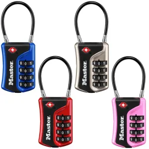 Master Lock 4697D TSA-Accepted Luggage Lock