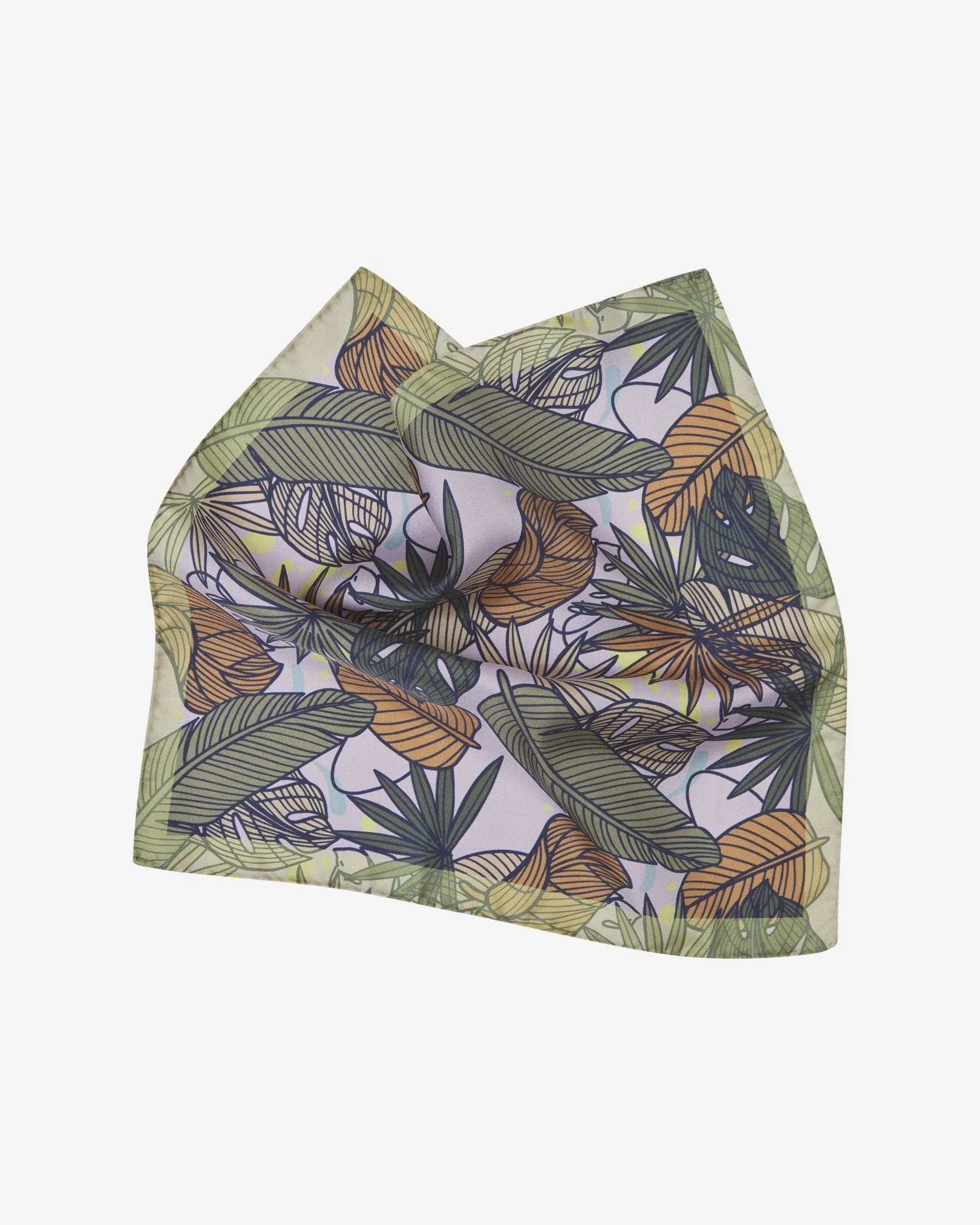 Men's Silk Pocket Square - The Avon